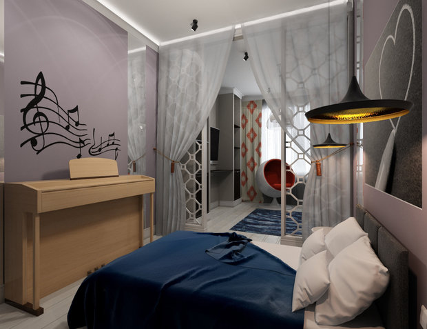 Фотография: Спальня в стиле Современный – фото на INMYROOM