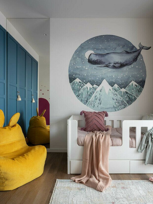 Фотография: Детская в стиле Современный, Эклектика, Винтажный, Проект недели – фото на INMYROOM