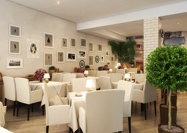 Фото из портфолио Кофейня в Кузьминках – фотографии дизайна интерьеров на INMYROOM