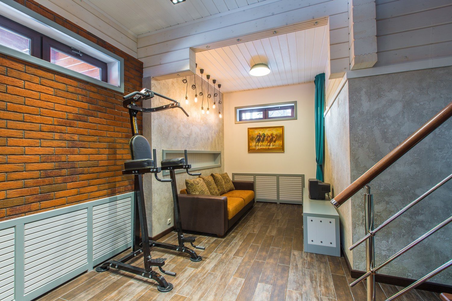 Фото из портфолио Загородный 5-ти уровневый дом из клееного бруса – фотографии дизайна интерьеров на INMYROOM Фото из портфолио Загородный 5-ти уровневый дом из клееного бруса – фотографии дизайна интерьеров на INMYROOM