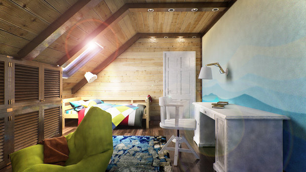 Фото из портфолио проект Солнечная опушка – фотографии дизайна интерьеров на INMYROOM