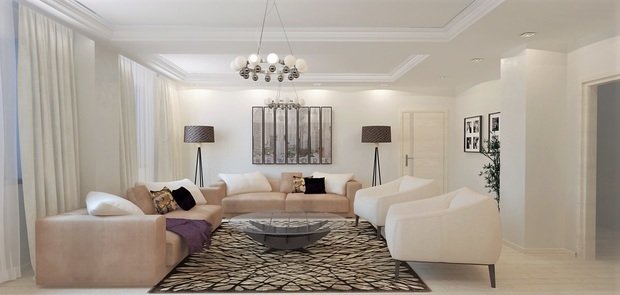 Фото из портфолио Гостиная New York – фотографии дизайна интерьеров на INMYROOM