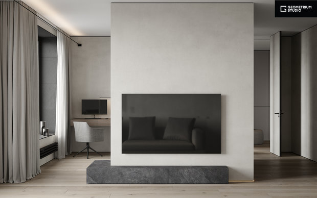 Фото из портфолио ДП ЗИЛ Арт 82 м2 – фотографии дизайна интерьеров на INMYROOM