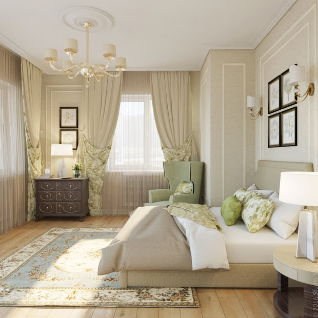 Фото из портфолио Восточная классика – фотографии дизайна интерьеров на INMYROOM