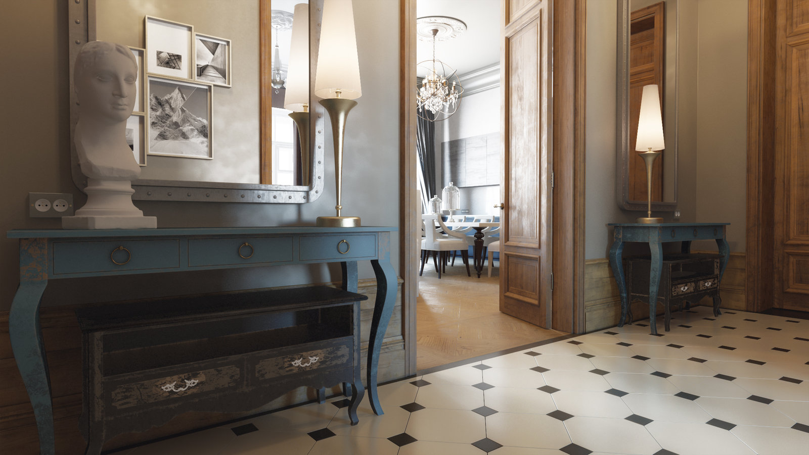 Фотография: в стиле , Классический, Современный, Квартира, Проект недели, Москва, Светлана Шалдыбина, Faomi, Сталинка, 4 и больше, Более 90 метров – фото на INMYROOM