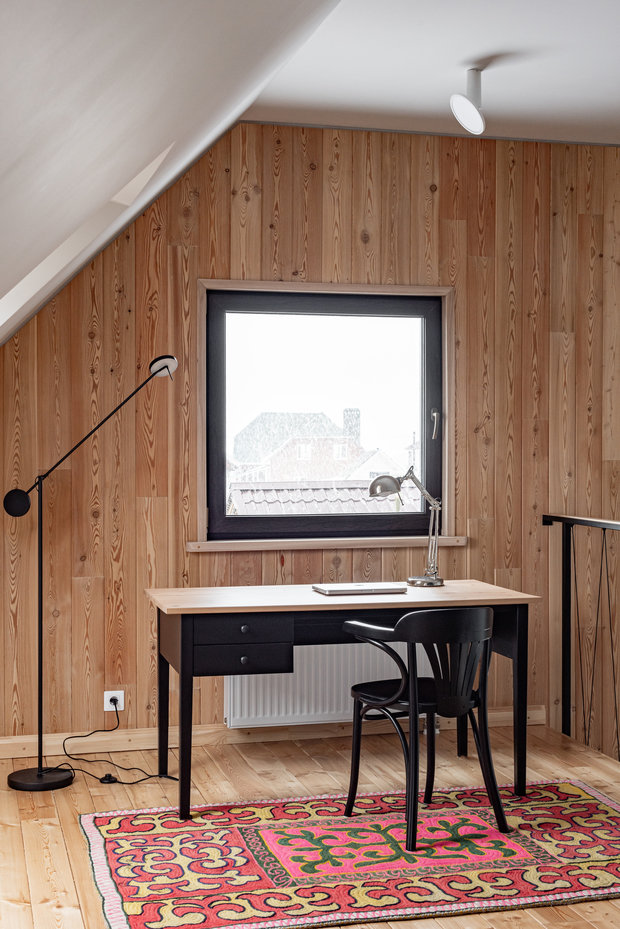 Фотография: Кабинет в стиле Эклектика, Дом, Проект недели, Дача, Дом и дача, 4 и больше, Более 90 метров, Уфа, Юлия Мусина, Александр Сафаров – фото на INMYROOM