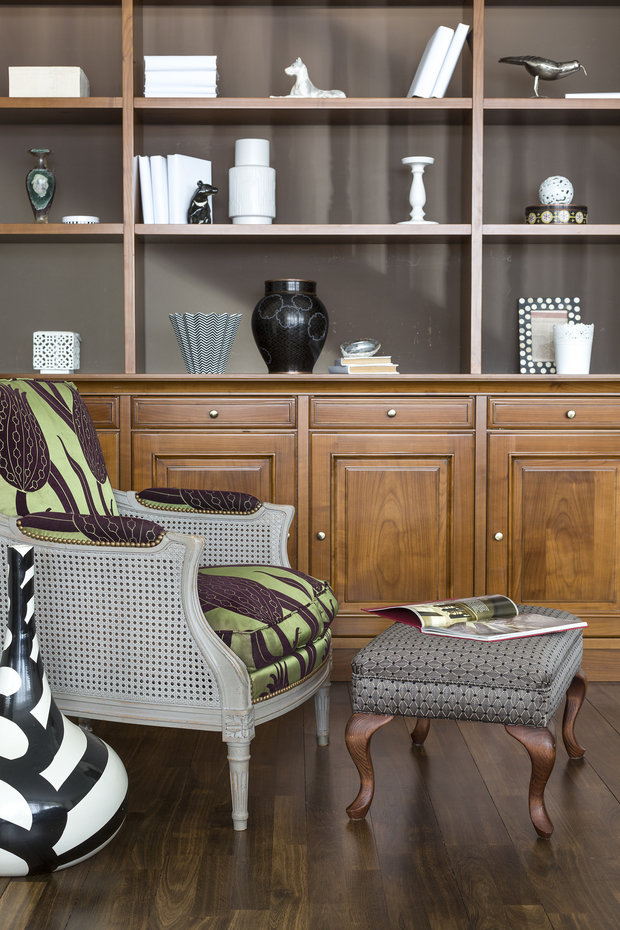 Фото из портфолио Фьюжн на Остоженке – фотографии дизайна интерьеров на INMYROOM