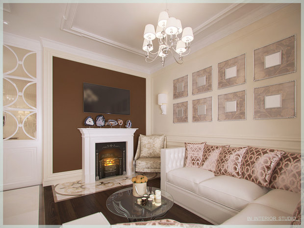 Фото из портфолио Неоклассика с харизмой – фотографии дизайна интерьеров на INMYROOM