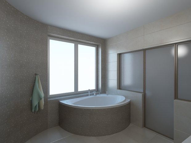Фото из портфолио Ванная комната, плитка – фотографии дизайна интерьеров на INMYROOM