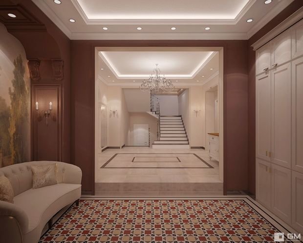 Фото из портфолио Дом в классическом стиле – фотографии дизайна интерьеров на InMyRoom.ru