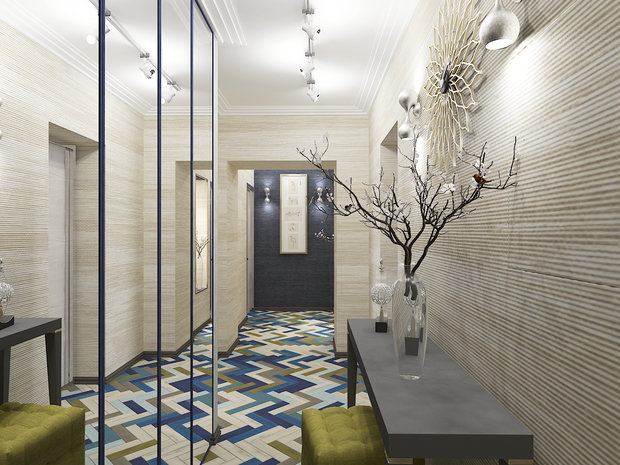 Фото из портфолио Яркий интерьер в эклектике – фотографии дизайна интерьеров на INMYROOM