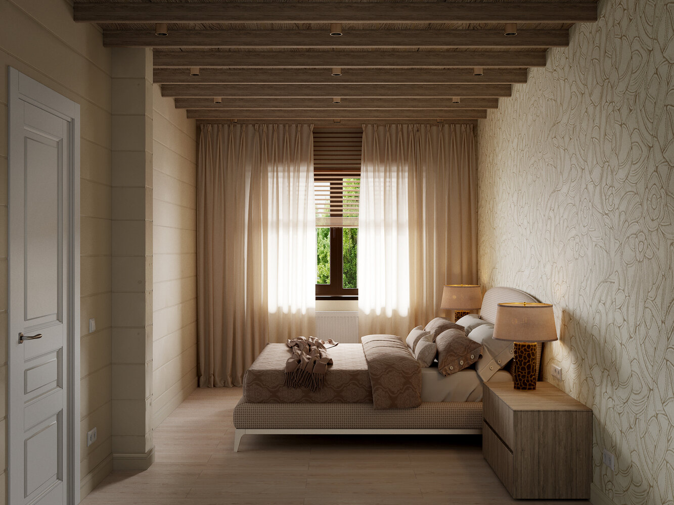 Фотография: Спальня в стиле Современный, Минимализм, Дом, Проект недели, Эко, Дом и дача, 3 комнаты, Более 90 метров, Башкортостан, Юлия Сафина – фото на INMYROOM Фотография: Спальня в стиле Современный, Минимализм, Дом, Проект недели, Эко, Дом и дача, 3 комнаты, Более 90 метров, Башкортостан, Юлия Сафина – фото на INMYROOM