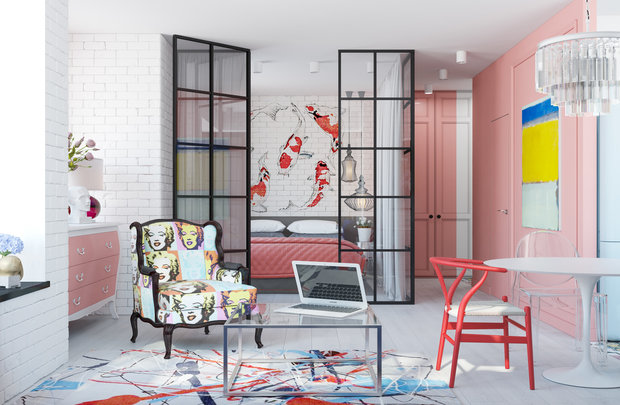 Фото из портфолио Дизайн квартиры в ЖК "WELLTON PARK НОВАЯ СХОДНЯ" – фотографии дизайна интерьеров на INMYROOM