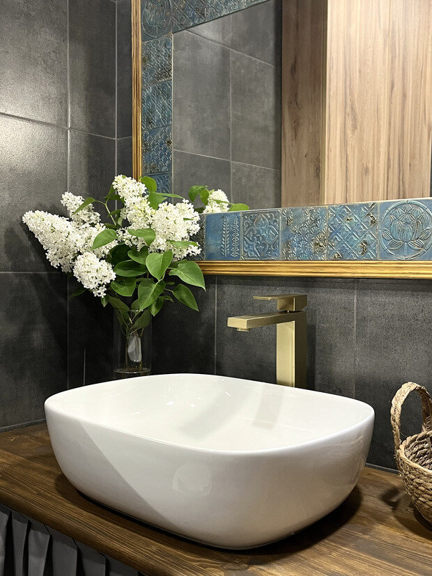 Фотография: Ванная в стиле Современный, Ремонт на практике, Ксения Кузнецова – фото на INMYROOM