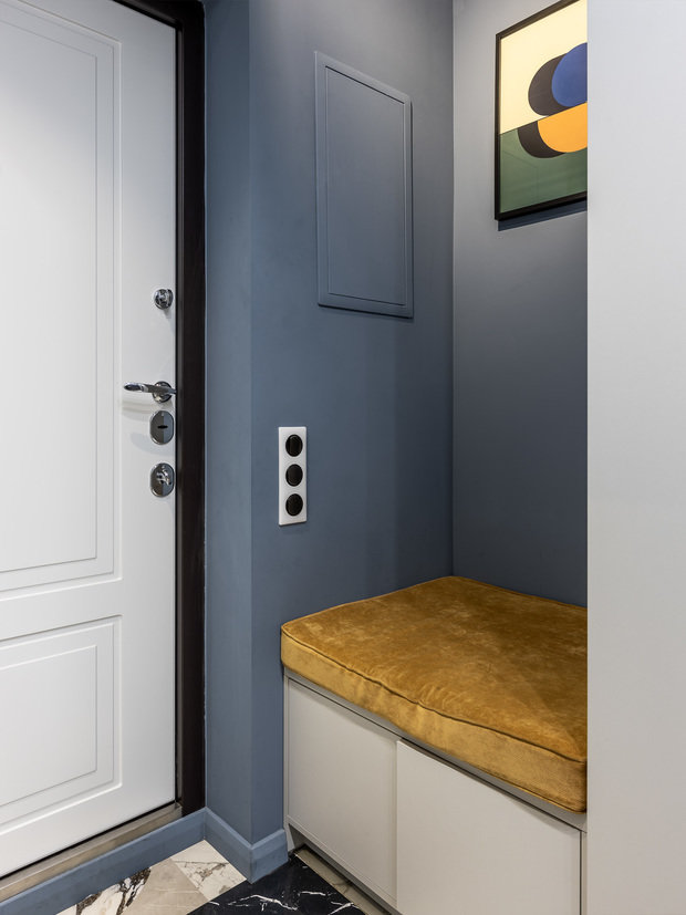 Фотография: Прихожая в стиле Современный, Квартира, Проект недели, Самара, 4 и больше, Более 90 метров, Айгуль Султанова – фото на INMYROOM