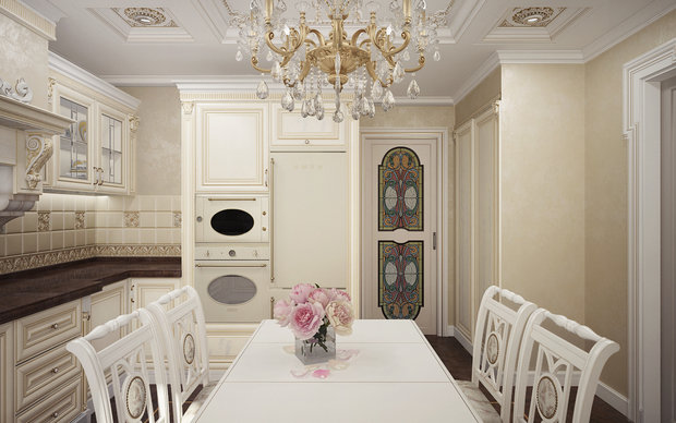 Фото из портфолио Кухня классика – фотографии дизайна интерьеров на INMYROOM
