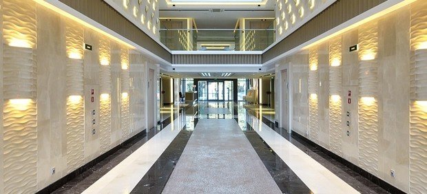 Фото из портфолио Общественные интерьеры апарт-отеля «CRYSTAL» Санкт-Петербург (5000 кв.м.) – фотографии дизайна интерьеров на InMyRoom.ru