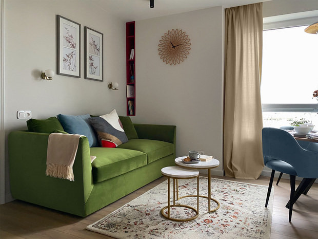 Фото из портфолио Двушка в ЖК Митино Парк – фотографии дизайна интерьеров на INMYROOM