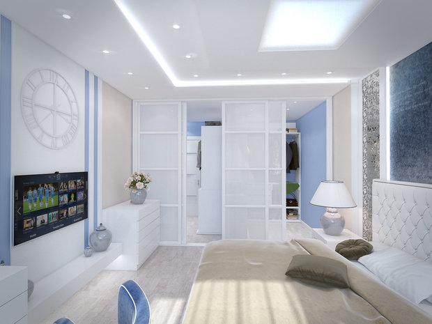 Фото из портфолио Спальня – фотографии дизайна интерьеров на INMYROOM