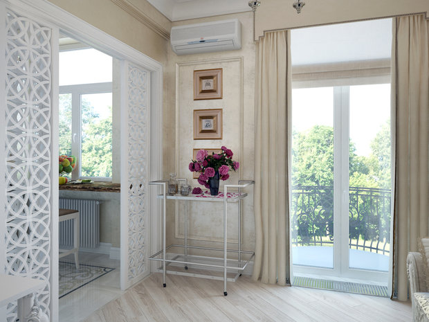 Фото из портфолио Проект квартиры с историей в самом сердце Москвы в роскошном классическом стиле – фотографии дизайна интерьеров на INMYROOM