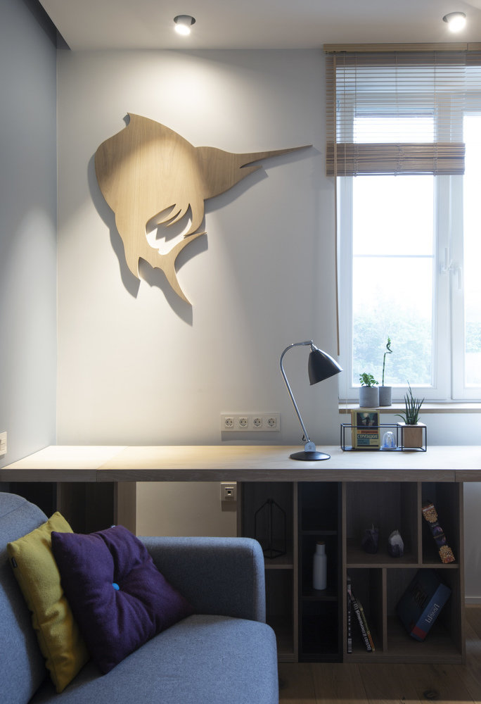 Фотография: Кабинет в стиле Современный, Квартира, Проект недели, Москва, Монолитный дом, 4 и больше, Более 90 метров, Zeworkroomstudio – фото на INMYROOM Фотография: Кабинет в стиле Современный, Квартира, Проект недели, Москва, Монолитный дом, 4 и больше, Более 90 метров, Zeworkroomstudio – фото на INMYROOM