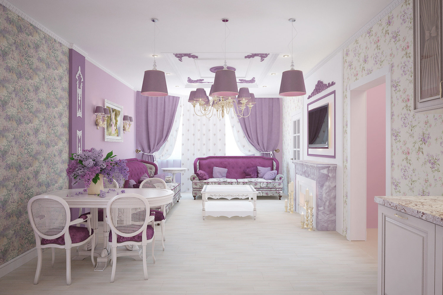 Фото из портфолио Ангельская симфония – фотографии дизайна интерьеров на INMYROOM Фото из портфолио Ангельская симфония – фотографии дизайна интерьеров на INMYROOM