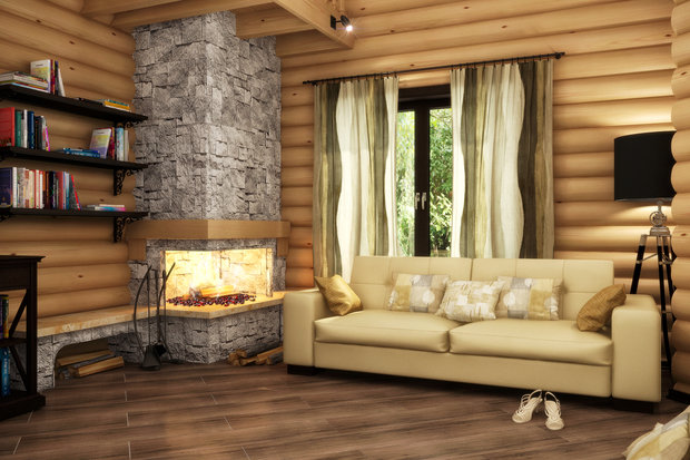 Фото из портфолио избушка для настроения – фотографии дизайна интерьеров на INMYROOM