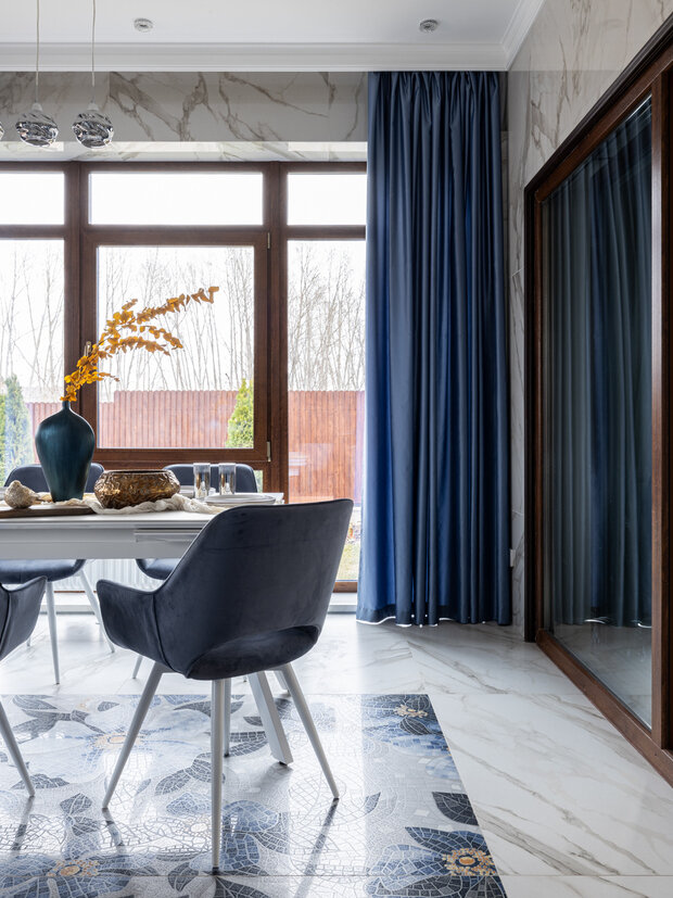 Фотография: Кухня и столовая в стиле Современный, Прованс и Кантри, Дом, Проект дня, Дом и дача, 4 и больше, Более 90 метров, Башкортостан, Ольга Маганова – фото на INMYROOM