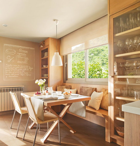 Фотография: Кухня и столовая в стиле Эко, Интерьер комнат – фото на INMYROOM