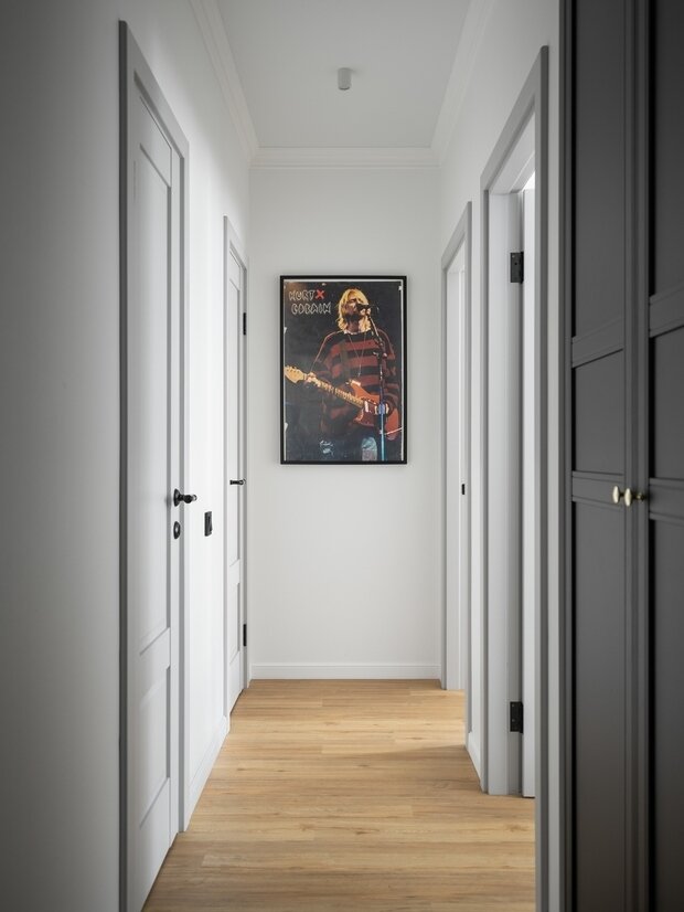 Фотография: Прихожая в стиле Скандинавский, Современный, Минимализм, Квартира, Проект недели, Санкт-Петербург, 3 комнаты, 40-60 метров, Нина Клюс – фото на INMYROOM