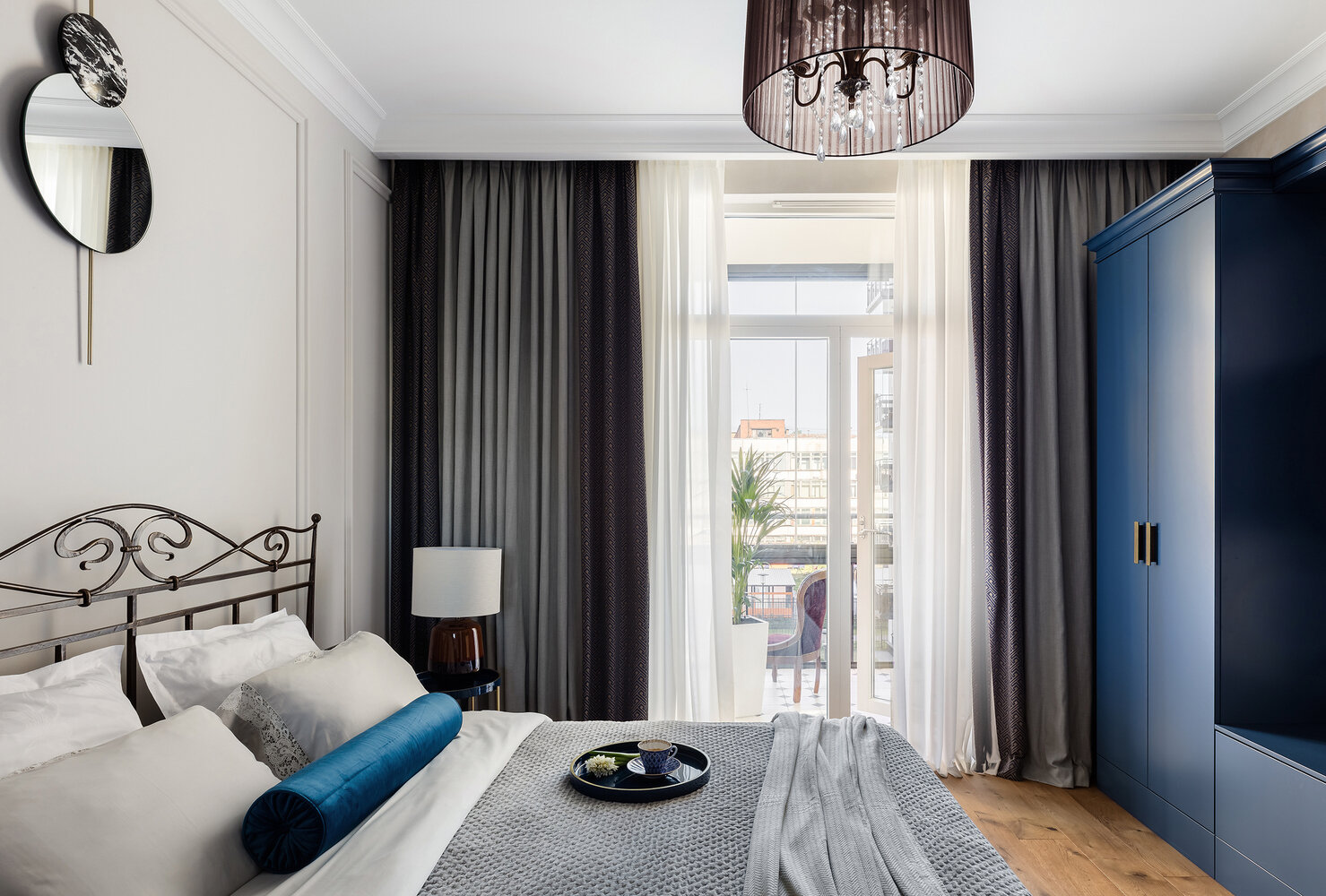 Фотография: Спальня в стиле Современный, Квартира, Проект дня, Санкт-Петербург, 4 и больше, Более 90 метров, Маргарита Сивухина – фото на INMYROOM Фотография: Спальня в стиле Современный, Квартира, Проект дня, Санкт-Петербург, 4 и больше, Более 90 метров, Маргарита Сивухина – фото на INMYROOM