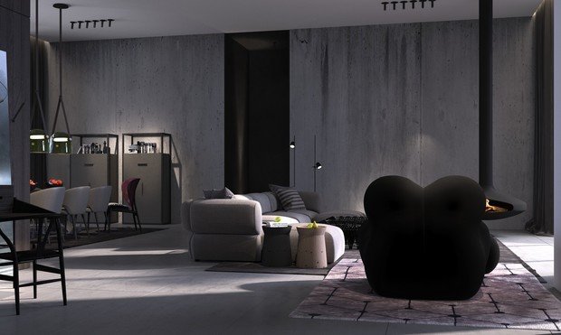Фото из портфолио Visor House – фотографии дизайна интерьеров на INMYROOM