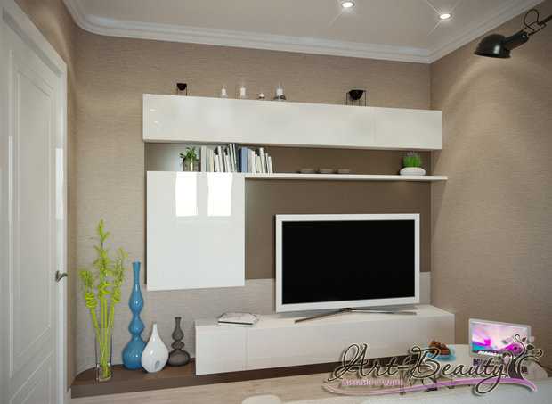 Фото из портфолио Бирюзовые акценты – фотографии дизайна интерьеров на INMYROOM