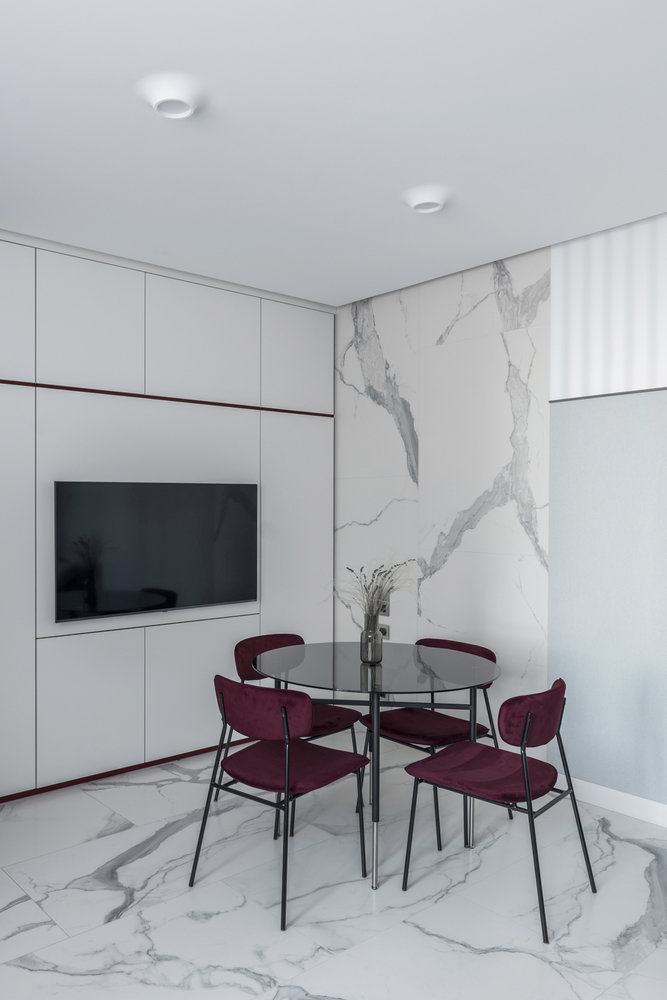 Фотография: Кухня и столовая в стиле Современный, Минимализм, Квартира, Проект дня, Ростов-на-Дону, 2 комнаты, 40-60 метров, Татьяна Митева – фото на INMYROOM Фотография: Кухня и столовая в стиле Современный, Минимализм, Квартира, Проект дня, Ростов-на-Дону, 2 комнаты, 40-60 метров, Татьяна Митева – фото на INMYROOM