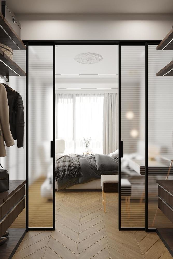 Фото из портфолио Воздушная современная классика в ЖК Матч Пойнт – фотографии дизайна интерьеров на INMYROOM Фото из портфолио Воздушная современная классика в ЖК Матч Пойнт – фотографии дизайна интерьеров на INMYROOM