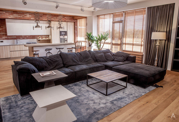 Фото из портфолио Квартира в стиле LOFT в Молдавии – фотографии дизайна интерьеров на INMYROOM