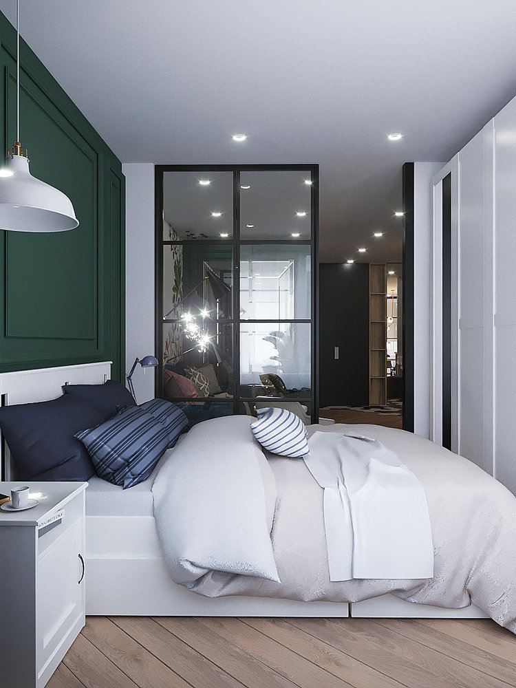 Фото из портфолио Дизайн квартиры Idel Tower – фотографии дизайна интерьеров на INMYROOM Фото из портфолио Дизайн квартиры Idel Tower – фотографии дизайна интерьеров на INMYROOM