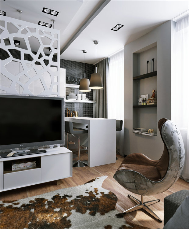 Фото из портфолио 33 квадрата – фотографии дизайна интерьеров на INMYROOM