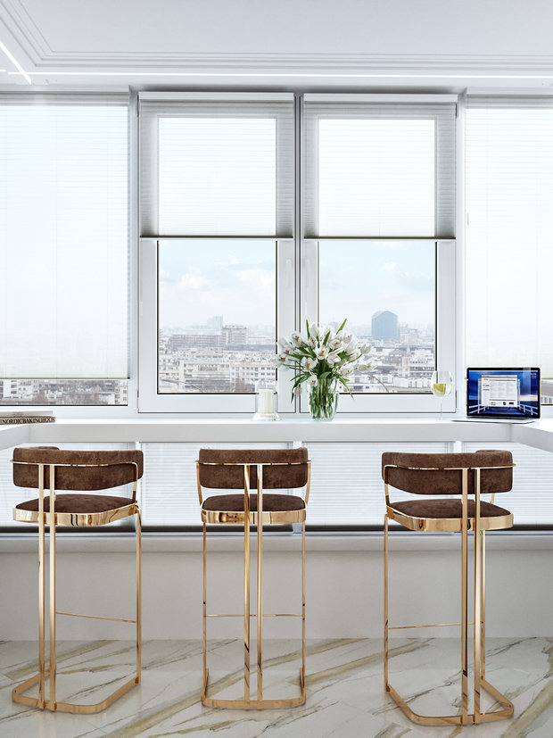 Фото из портфолио Ар деко стиль, он же гламур – фотографии дизайна интерьеров на INMYROOM