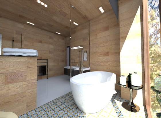 Фото из портфолио Коттедж п. Таватуй – фотографии дизайна интерьеров на INMYROOM