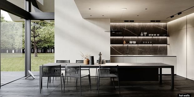 Фото из портфолио Фахверк Домогацкого – фотографии дизайна интерьеров на INMYROOM