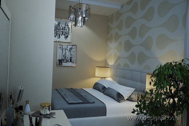 Фото из портфолио Квартира-студия – фотографии дизайна интерьеров на INMYROOM
