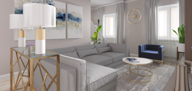 Фотография: Гостиная в стиле Современный – фото на INMYROOM