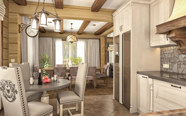 Фото из портфолио Дом в Московской области – фотографии дизайна интерьеров на INMYROOM