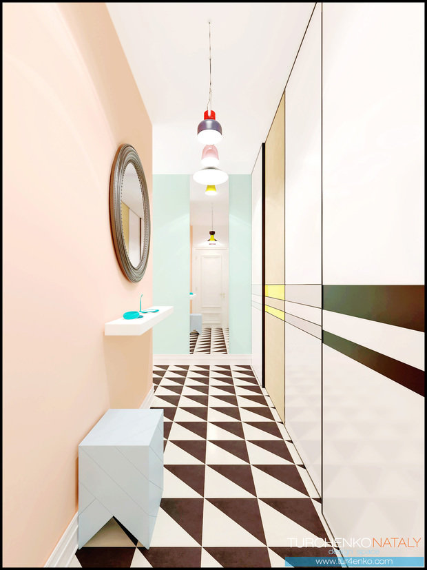 Фото из портфолио Зефирная история – фотографии дизайна интерьеров на INMYROOM