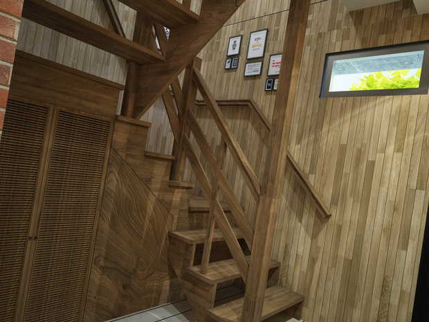 Фото из портфолио Wooden House – фотографии дизайна интерьеров на INMYROOM