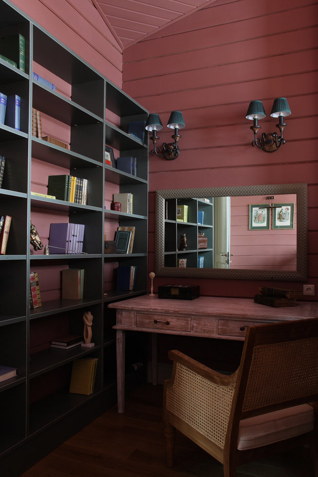 Фотография: Кабинет в стиле Прованс и Кантри, Дом, Дача, Подмосковье, Дом и дача, Московская область, 4 и больше, Более 90 метров, Марина Брагинская – фото на INMYROOM
