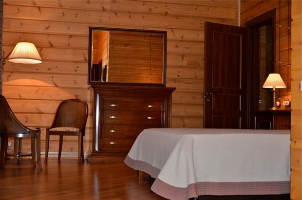 Фото из портфолио Загородный дом из бруса – фотографии дизайна интерьеров на INMYROOM