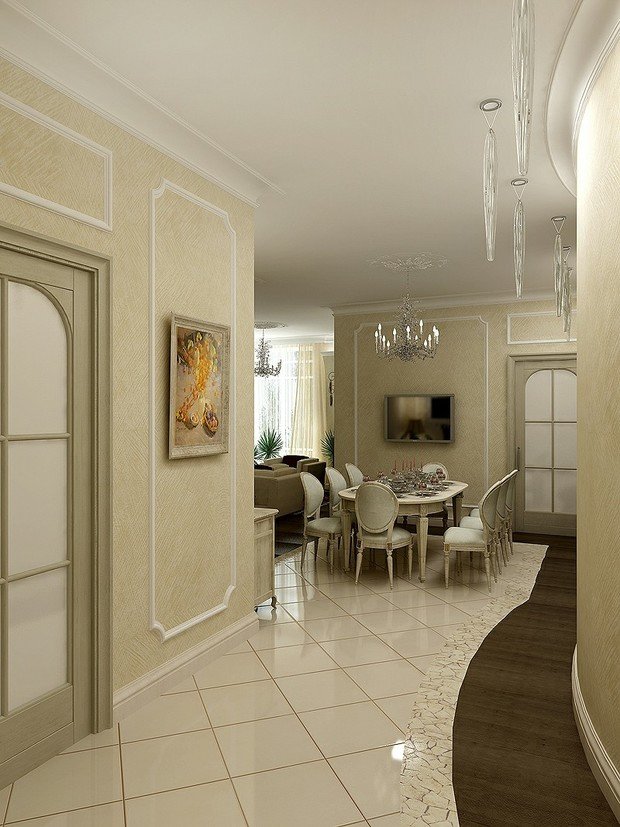 Фото из портфолио Квартира Аси – фотографии дизайна интерьеров на INMYROOM