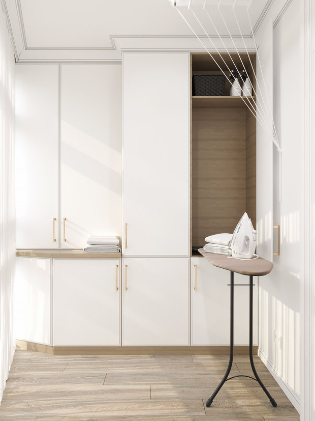 Фото из портфолио ЧЕТЫРЕХКОМНАТНАЯ КВАРТИРА В САНКТ-ПЕТЕРБУРГЕ – фотографии дизайна интерьеров на INMYROOM